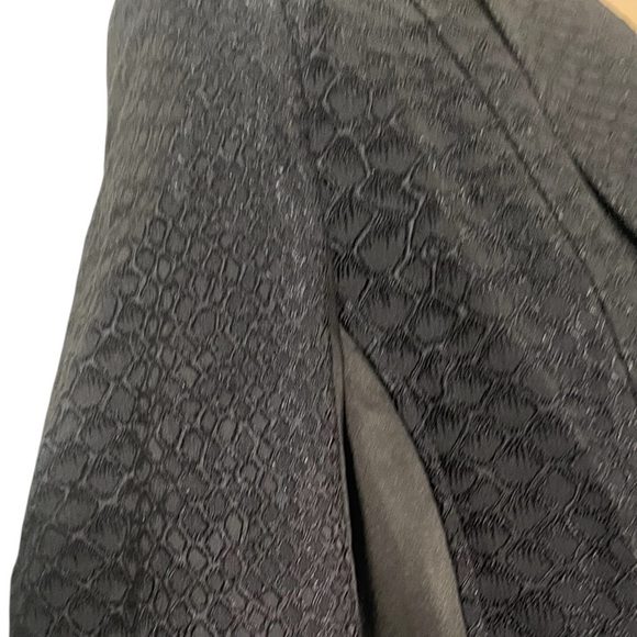 Cache Women’s Textured Black Blazer Size 8 - Picture 6 of 14